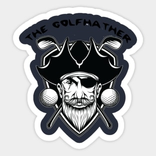 THE GOLFATHER Sticker